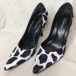 Black and White Pumps